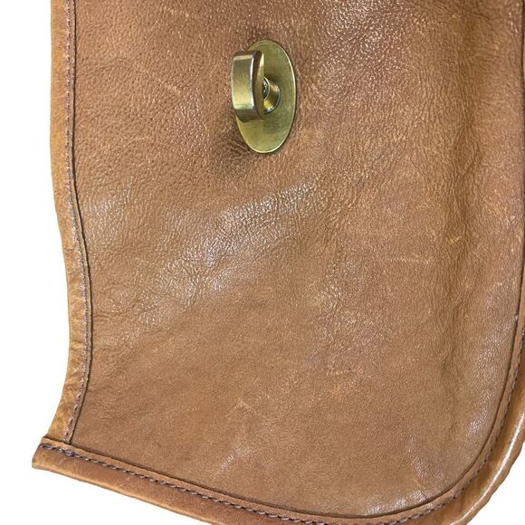 Fossil Vintage Reissue Light Brown Leather Messenger Bag‎ - Picture 5 of 15